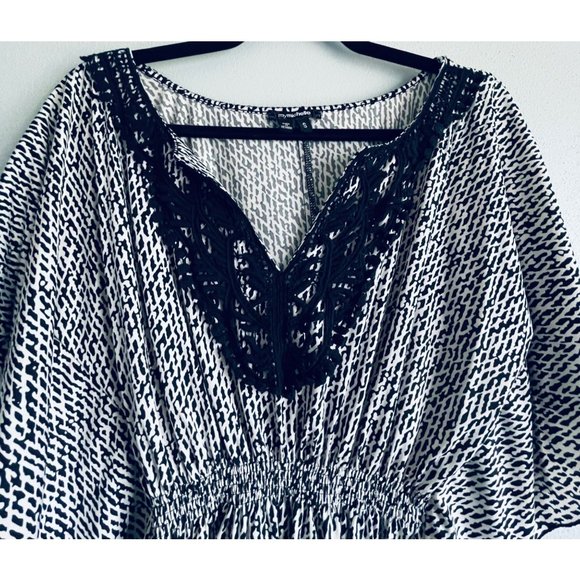 My Michelle Black and White Mini Dress - Picture 5 of 10